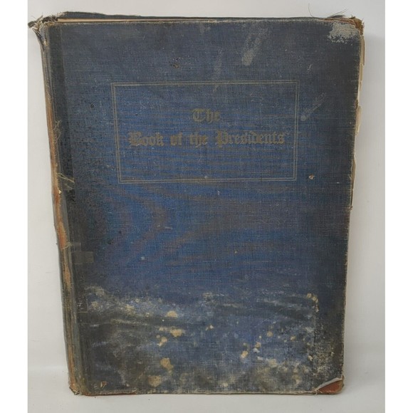 1901 The Book of Presidents Folio Size Portraits Litho Grosvenor Antique Vintage - Picture 1 of 16